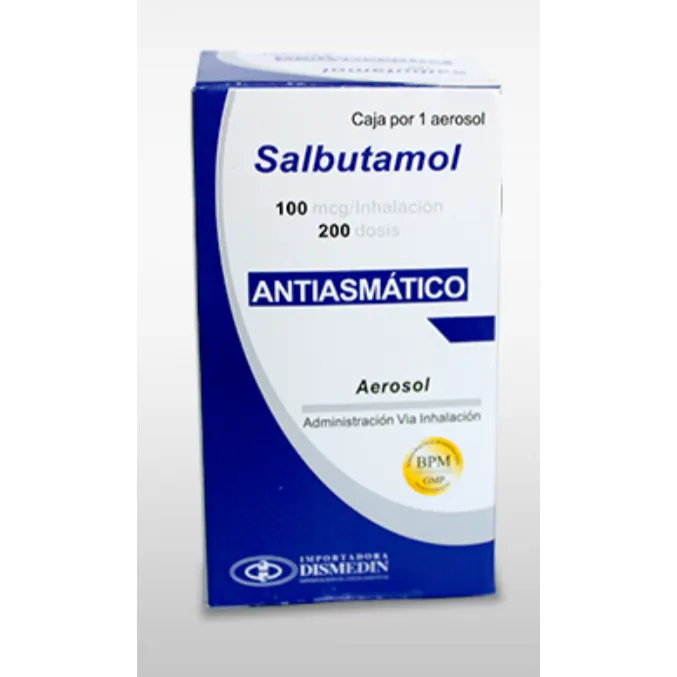 SALBUTAMOL AEROSOL X 200 DOSIS - Ecofarma